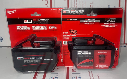Milwaukee M18 HD12.0 Forge Battery. Model #48-11-1813. (1 Battery)