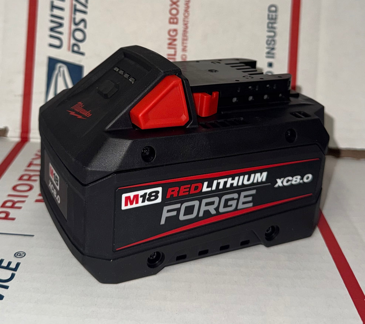 Milwaukee M18 XC8.0 Forge Battery. Model #48-11-1881