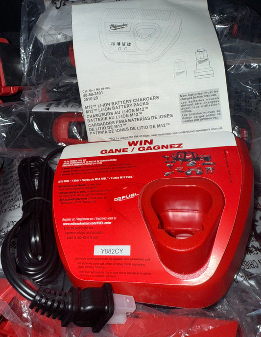 Milwaukee M12 Battery Charger. Model #48-59-2401.